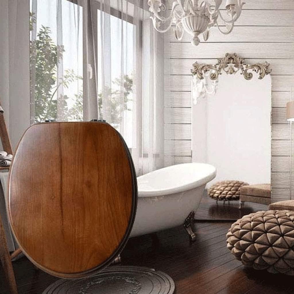 Toilet Lid - Raised Seat with, Elevated Locks onto Most Toilets, Portable Assistance