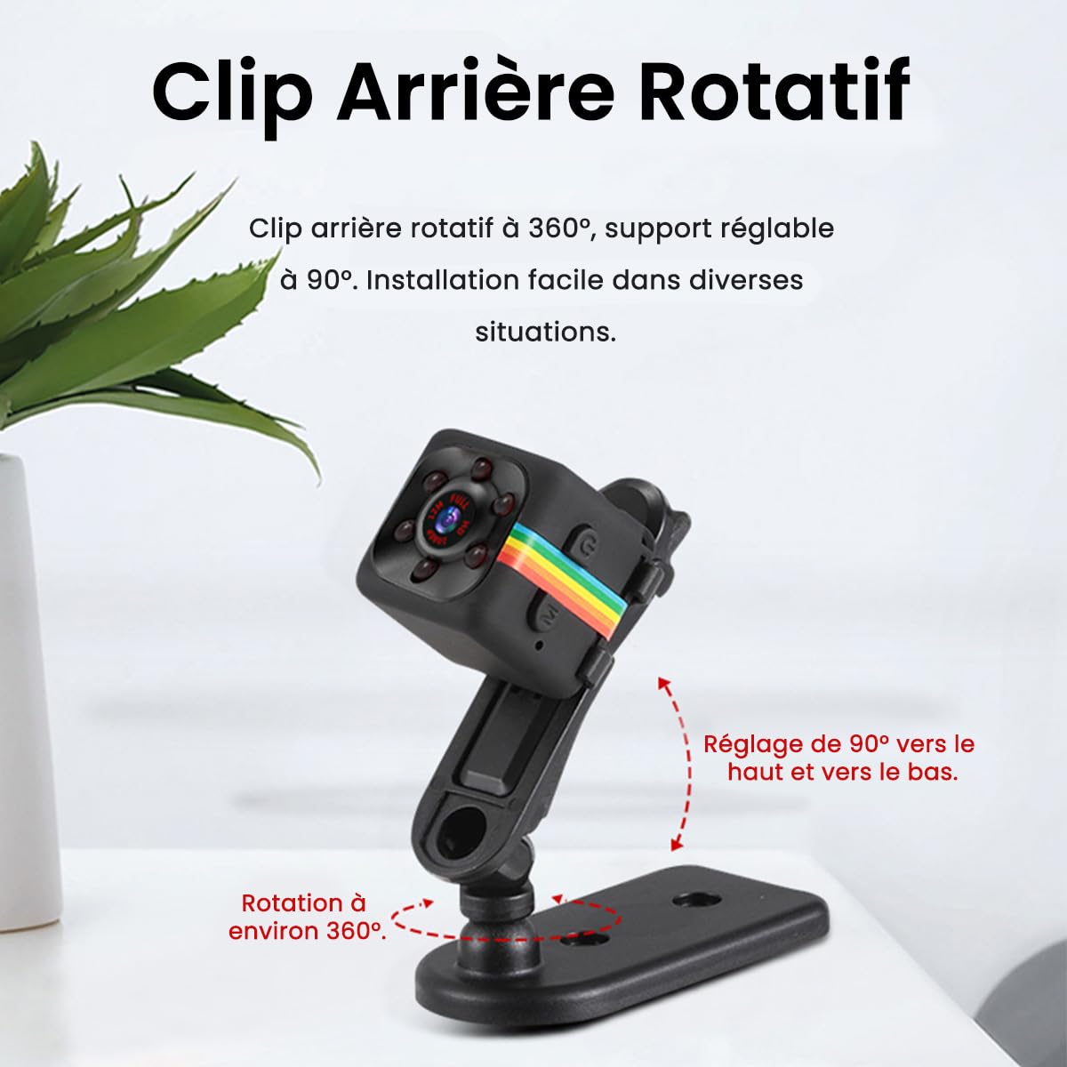 Bextgoo 1080P Camera de Surveillance sans Internet avec Carte TF de 32 Go