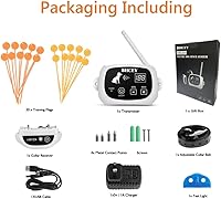 Vista 6 de Valla inalámbrica para perros, sistema de valla eléctrica 2025 para perros obstinados, sistema inalámbrico de contención de límites de perro, collar