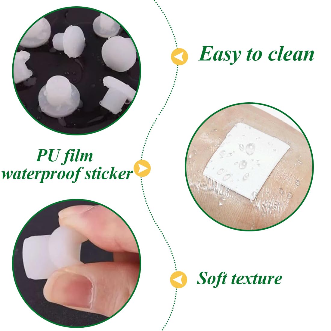 PYEUIFT 6 Piezas Tapones Para Ombligo De Silicona Suave, Para Adultos, Para Recuperación Postoperatoria, Tratamiento De Hernias Umbilicales Y Liposucción — view 4
