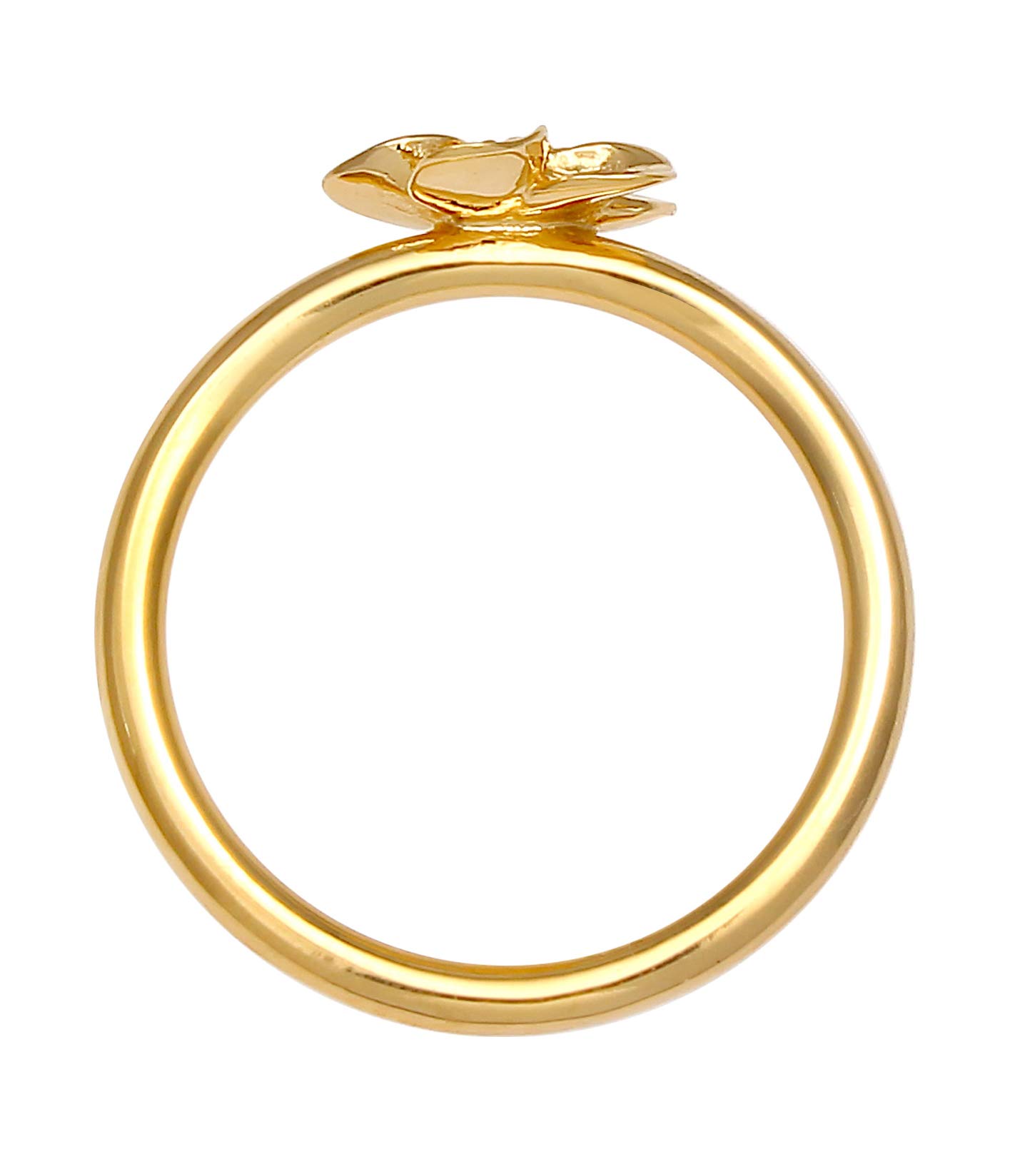 Nenalina Ring Silber 925 Damen vergoldet Silberring Damenring Gold