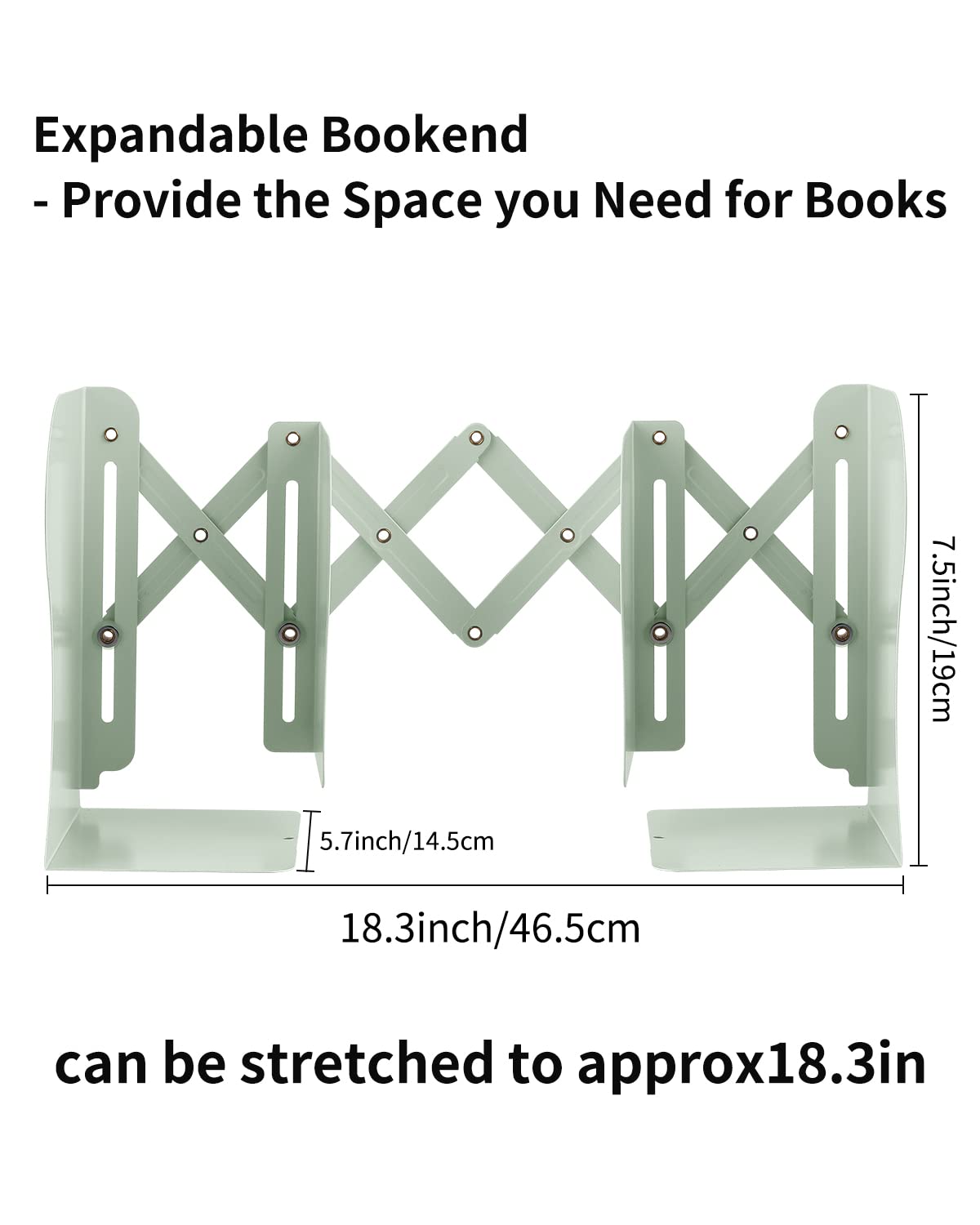 Heavy Book Ends To Hold Large Books Gtouse Adjustable Book Ends, Expandable Metal Bookends, Heavy Duty Book Holder Desktop Book Stand Organizer For Home Office School Expandable Bookends