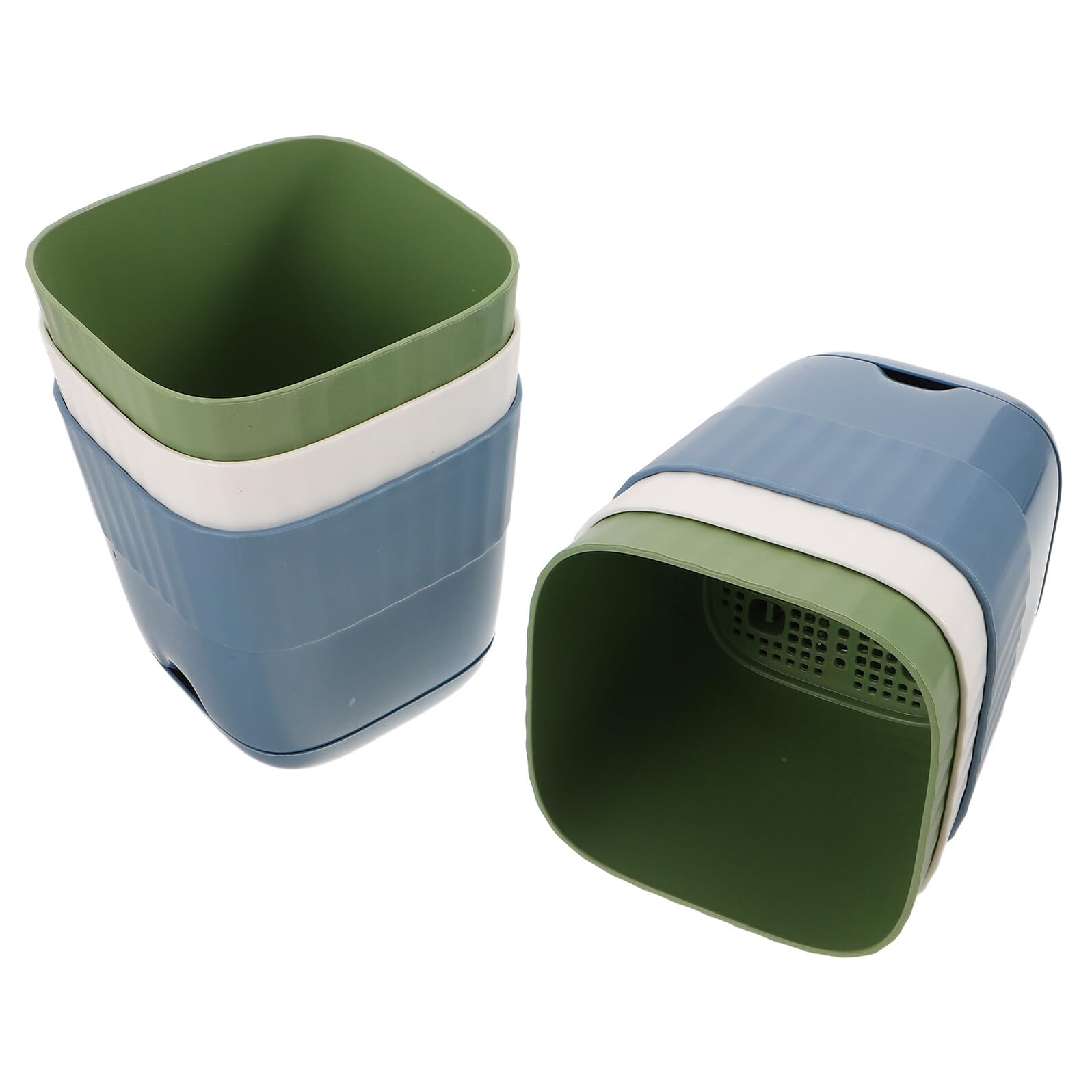 Pots pour cactus évitant le pourrissement avec soucoupes et drainage pour soins des racines