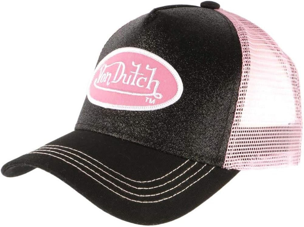 Pink and black baseball cap Clearance