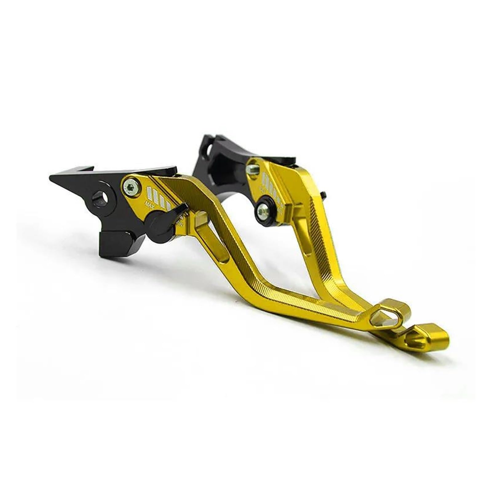 RVEVFBKBAL Motorcycle Brake Clutch Levers for Vespa 160GS 180SS 150 VBA-T4 50-125 PV ET3 PK S XL Adjustable Lever(Golden Short)
