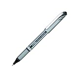 Pentel ENER-GEL NV Liquid Gel Pen, 0.7mm, Metal Tip, Black Ink, 4 Pack (BL27BP4A) – view 2