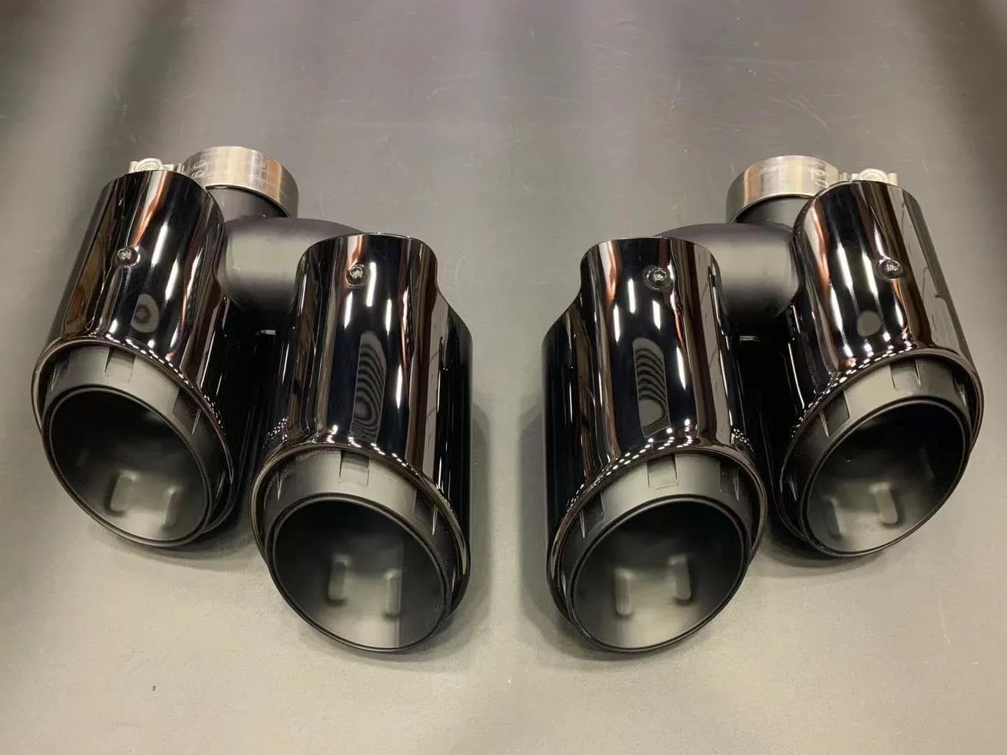 Terminale Scarico Per Macan 2019-2023 3Ring Style 304 Punte Scarico Posteriori Acciaio Inossidabile Silenziatore Accessori Per Tubi Per Auto Exhaust Tail Pipes