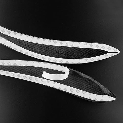 Miniatura 7 de AIRSPEED Cubierta de la manija de la puerta del coche, cubierta protectora decorativa de fibra de carbono duro para BMW 3 4 Series F30 F31 F32 F33