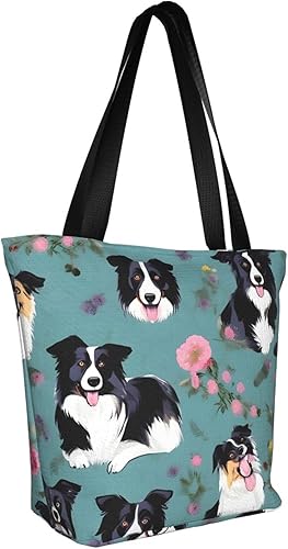 Miniatura 2 de MyPiky Brillante Aqua Azul Turquesa Imprimir Hombro Tote Bolso De Las Mujeres De Gran Tamaño Bolso Casual Tote Bolso De Compras Para Las Mujeres