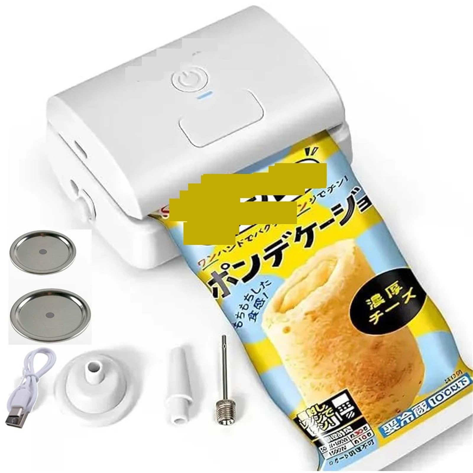 Mini bomba selladora al vacío recargable automática 7 en 1 for el hogar, compresor, bolsa de alimentos, dispositivo de sellado térmico, máquina selladora de embalaje