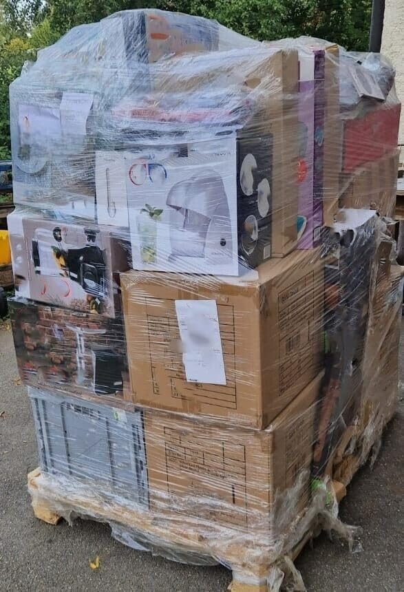 4-31 Units Mixed Pallets UK - Laptops Phones Game Consoles - Customer Return Bulk Wholesale Stock Ah03