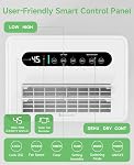 1500 Sq.ft Dehumidifier for Basement, Trazico 21 Pint Quiet Dehumidifiers for Home with Drain Hose, Smart Humidity Control, 3 Modes, 24H Timer, Auto Defrost, for Large Room, Bedroom, and Bathroom