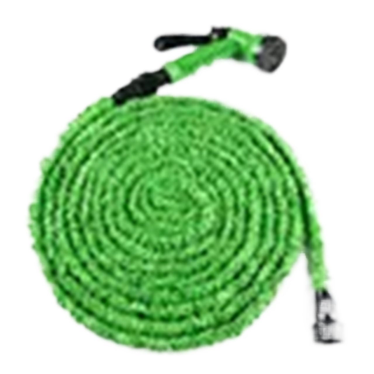 Tuyau d'arrosage extensible Buse de raccordement flexible for tuyau d'arrosage extérieur, arrosage, nettoyage, pulvérisateur, fixation avec connecteur(Blauw,22.5m)