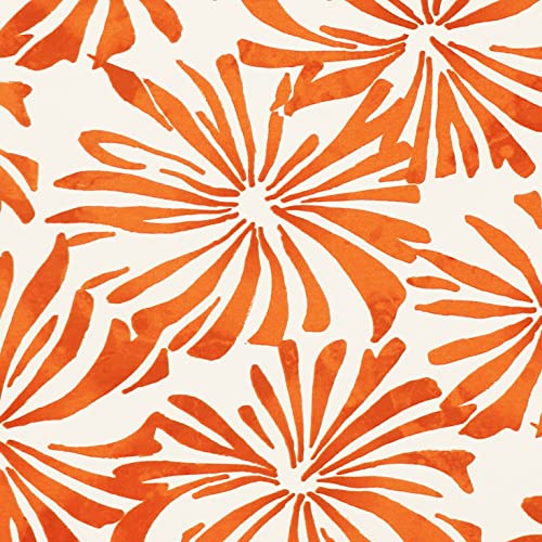 Resort Spa Home Decor Rsh Décor Indoor Outdoor Single Tufted Adirondack Chair Seat Cushion, (Aria Fiesta Rust Orange), 42.5'' X 21'' #TOP1