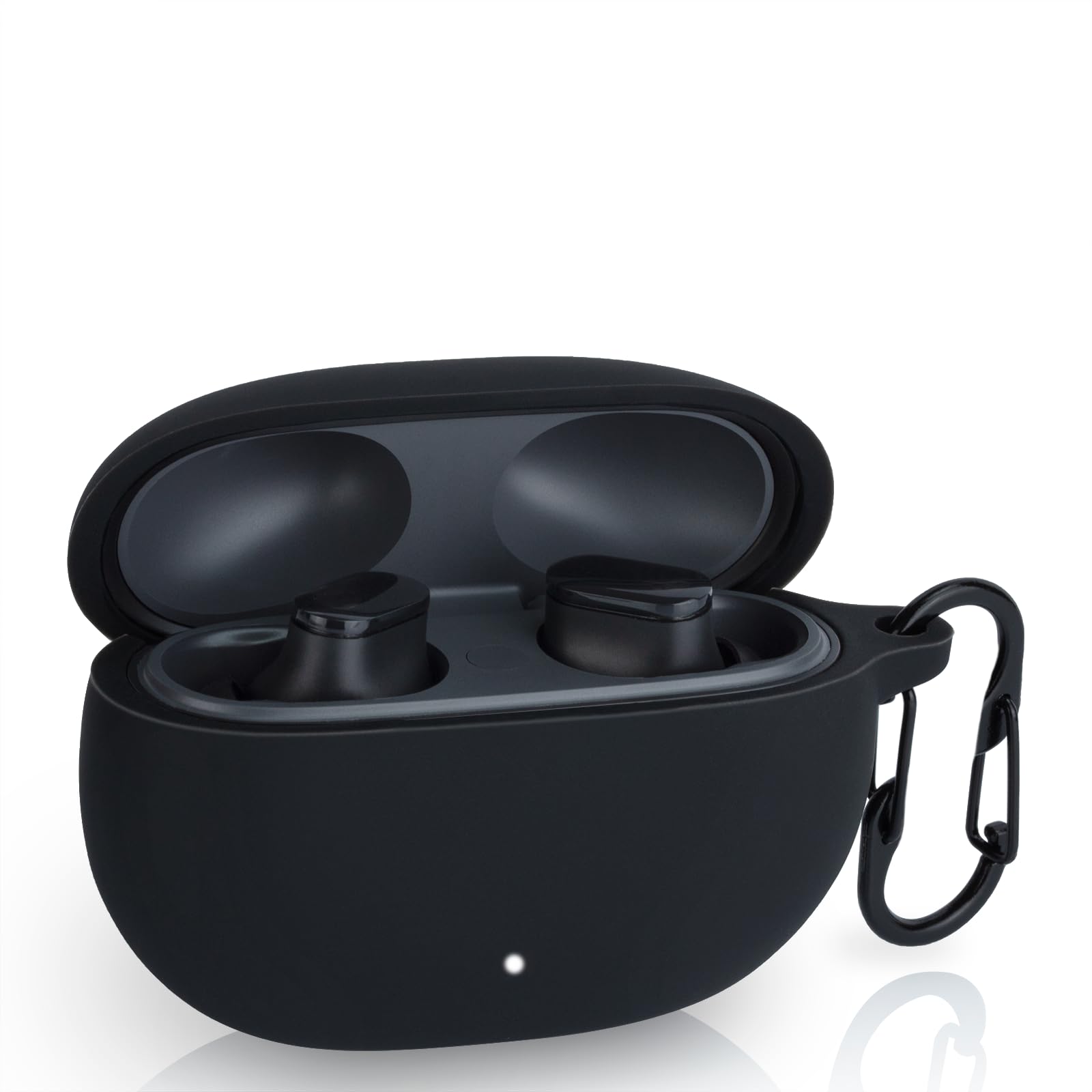 LEFXMOPHY Case Cover Replacement for Beats Studio Buds 2021 New Wireless Earbuds, Black Silicone Protective Skin Sleeve