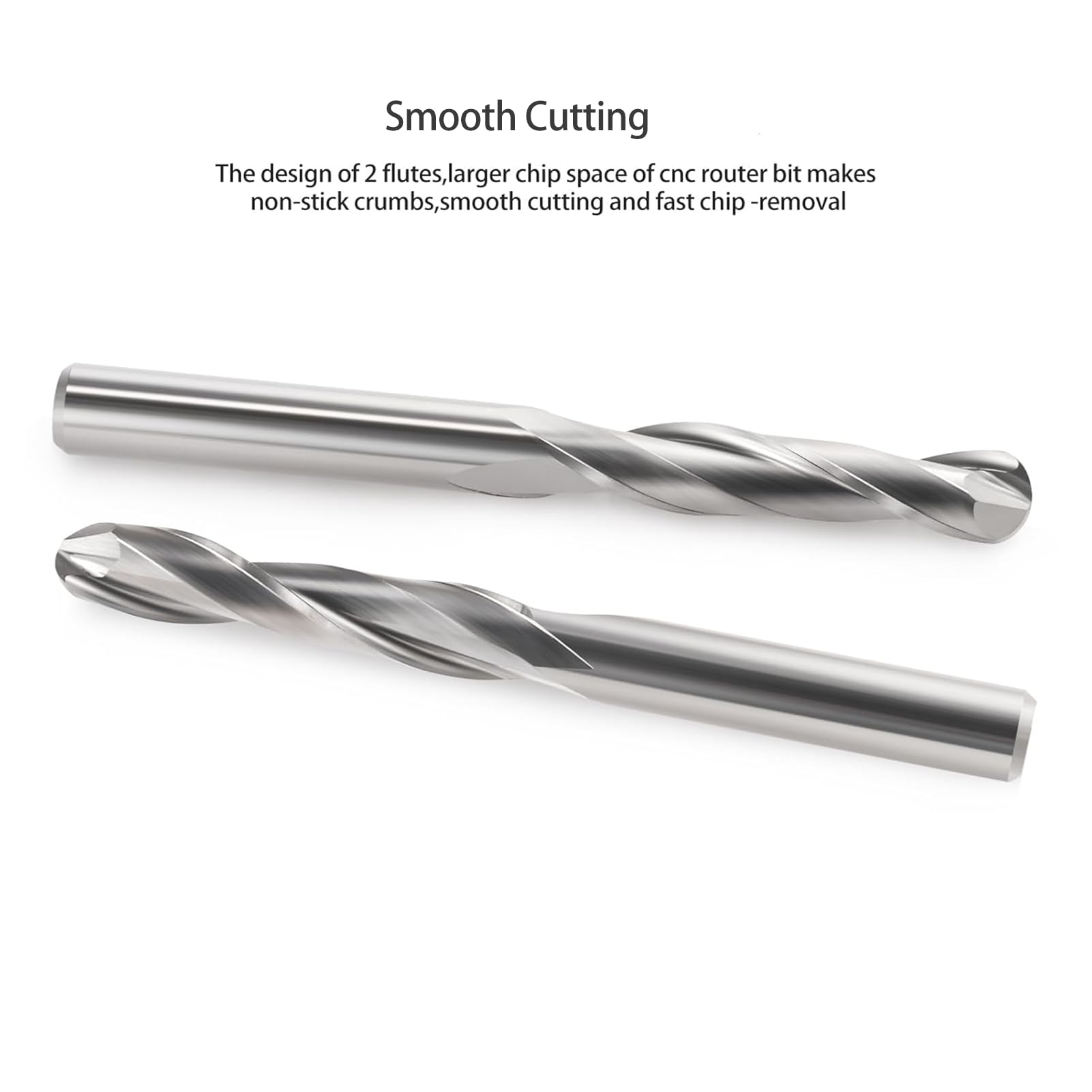 Ball Nose End Mill - CNC Router Bits (10 Pack) -3 Ball Nose End Mill - CNC Router Bits (10 Pack) -3