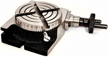 Horizontal and Vertical Rotary Table 75 mm / 3" with 4 slots