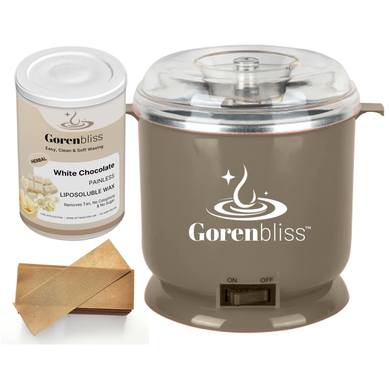 Reldor Wax For Hair Removal & Tan Removal heater kit Wax heater Combo