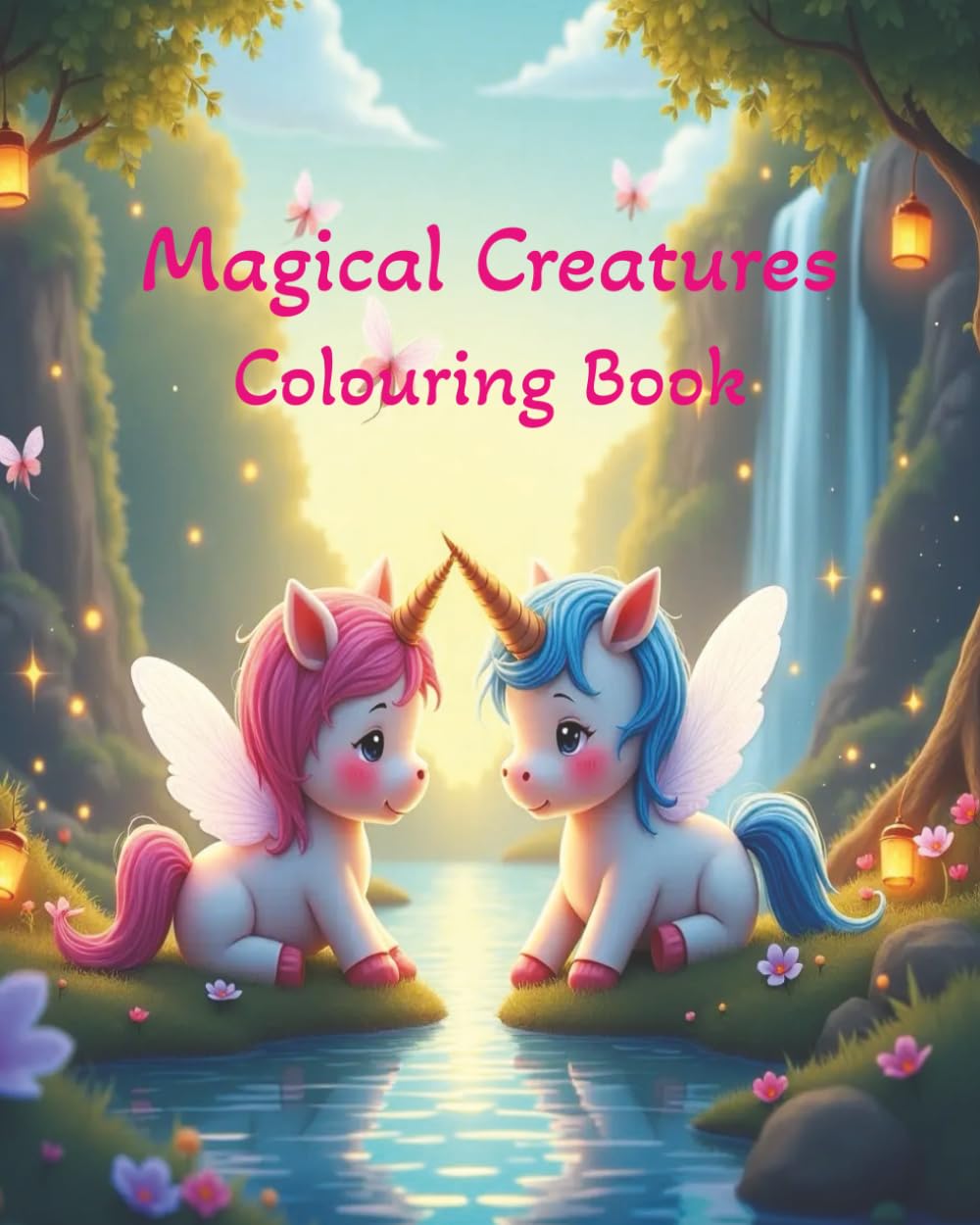 Magical Creatures: Fun magical colouring book for toddlers and children