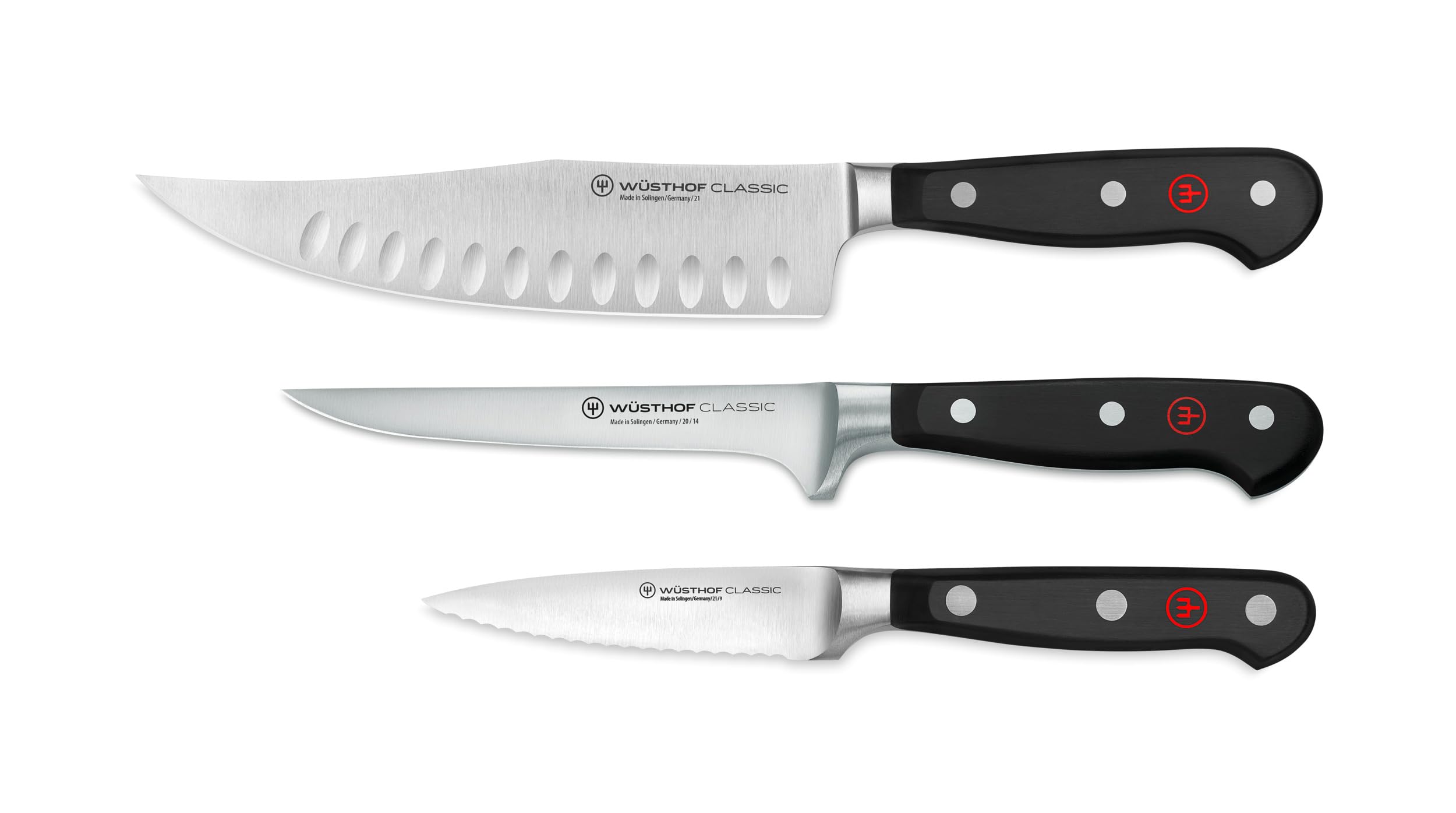 Photo 1 of Wüsthof Classic 3-Piece BBQ Prep Knife Set