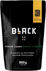 Erva Mate Menta Boldo 500g - Black Erva