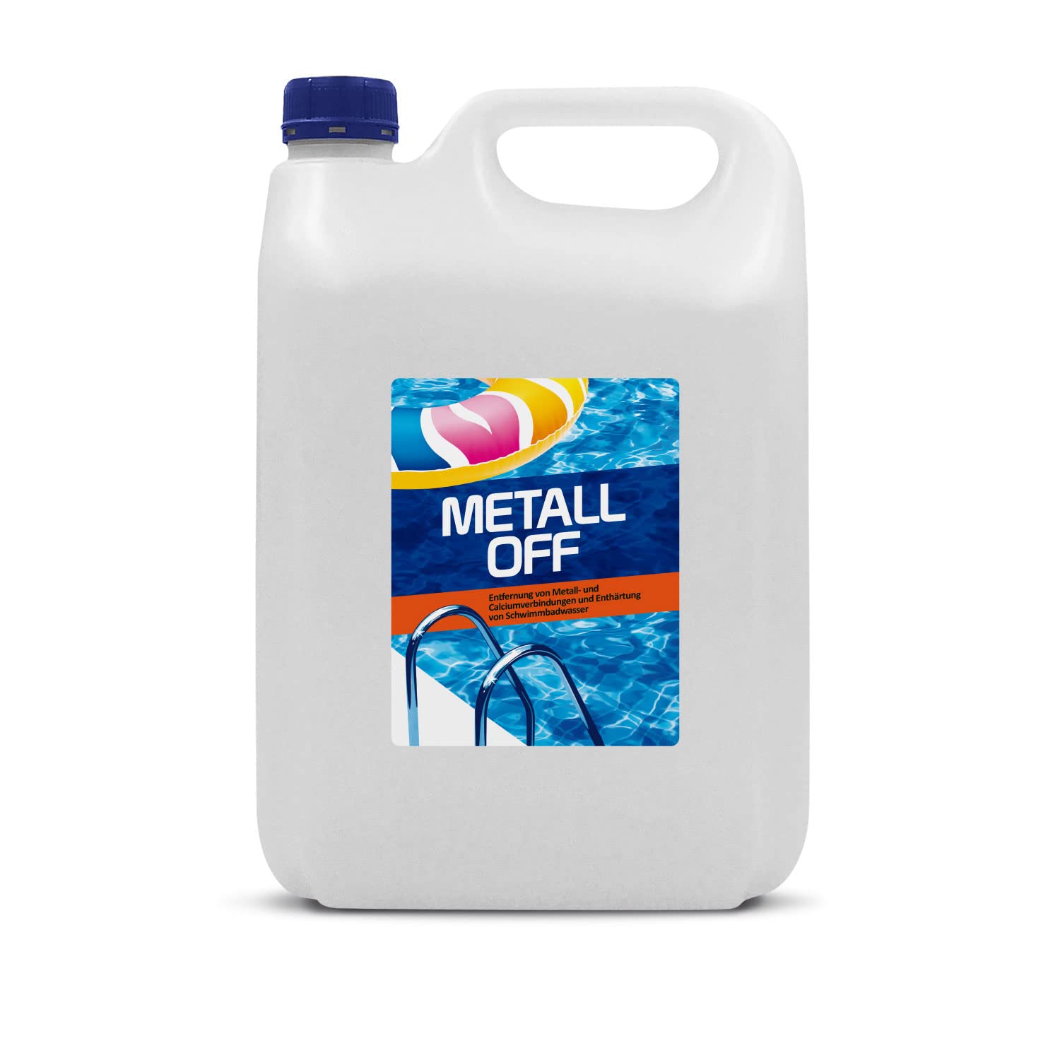 Gamix Metall-Ex für Pool | Metall entferner | Metall neutralisator für schwimbad | für kristallklares Wasser 4L