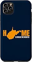 Vista 13 de West Virginia WV Home Mountaineer State Souvenir Gift Case for iPhone 17