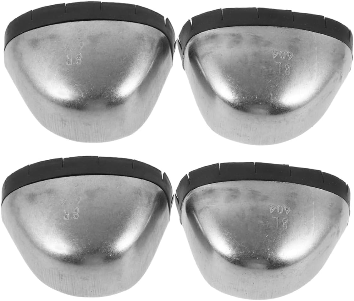 2pairs Protective Metal Toe Caps for Safety Shoes Impact and Puncture Resistant Covers for Men and Women for Construction Sites and Warehouses