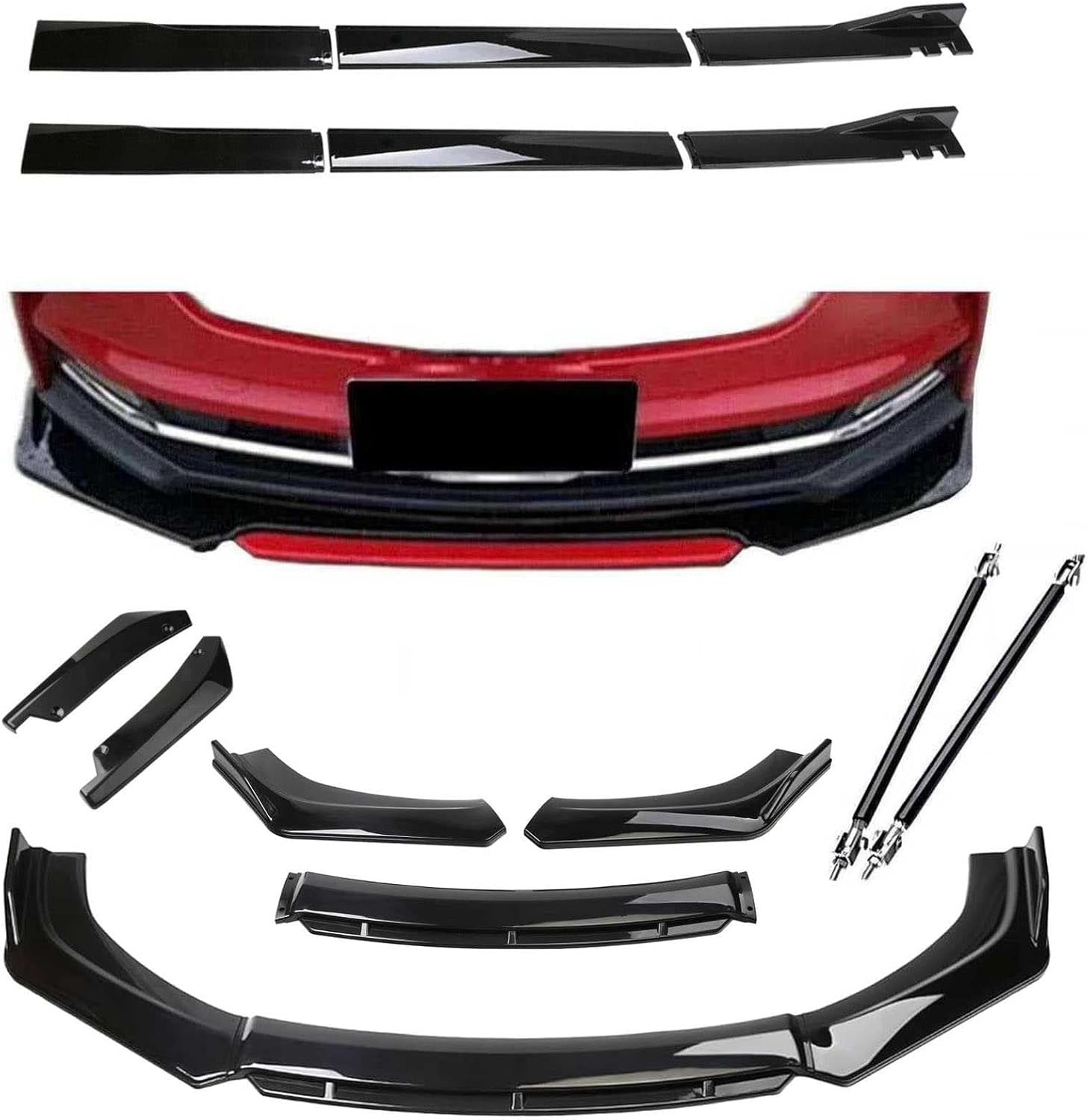 関西サービス 86 ZN6 カーボンフロントリップスポイラー オリジナル