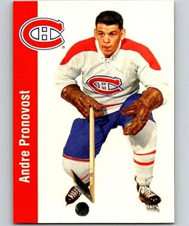 Hockey Trading Card 1994-95 Parkhurst Missing Link #75 Andre Pronovost NM Near Mint Canadiens