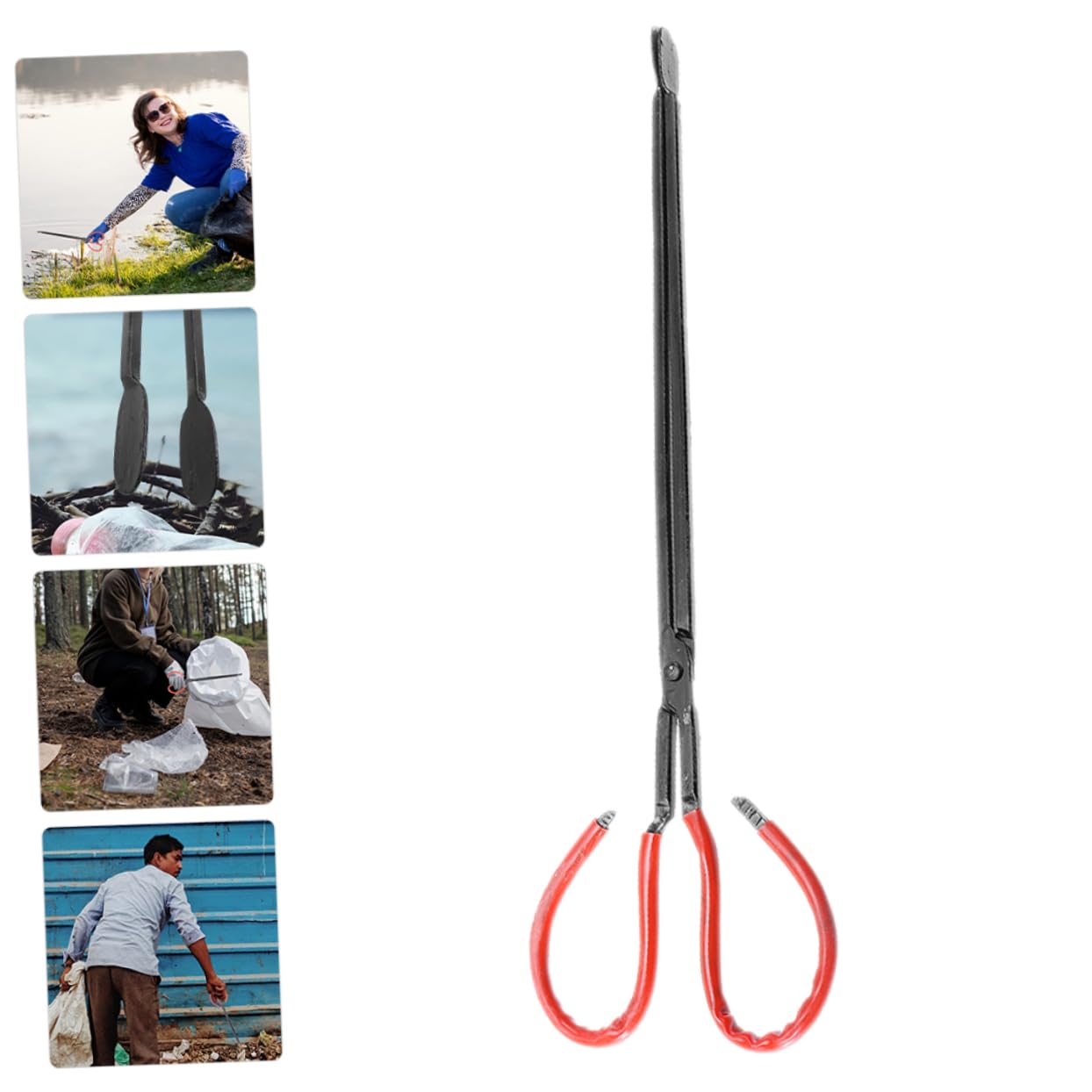 HOMOCONO High Durability Trash Picker Grabber Fine Workmanship for Easy Cleaning