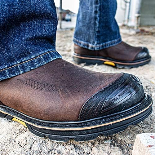 Miniatura 5 de CEBU HL200 - Botas de trabajo para hombre, resistentes, transpirables, resistentes al aceite y al ácido, perfectas para almacenes, servicios