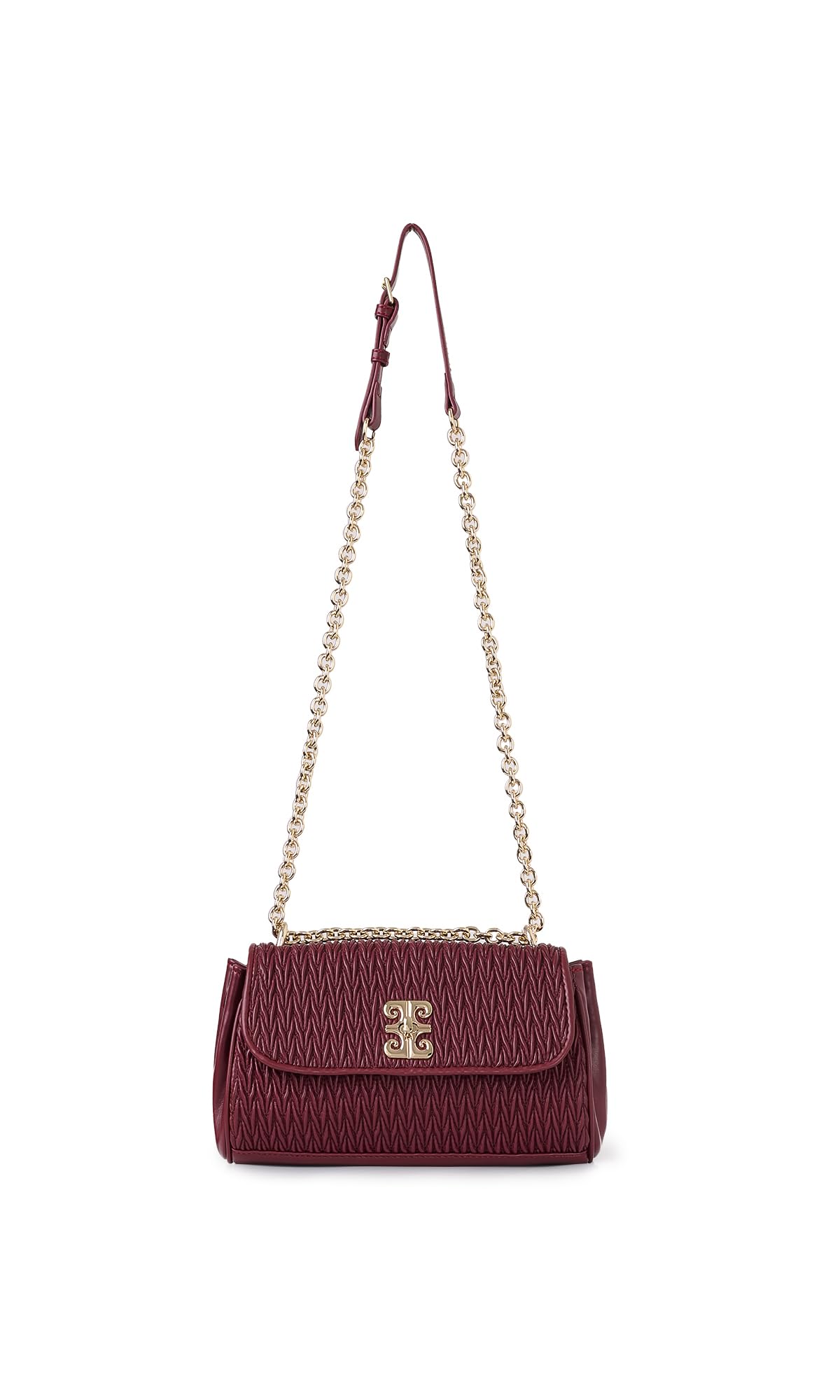 Suni Deri Polyester, BORDO, 25x14x8