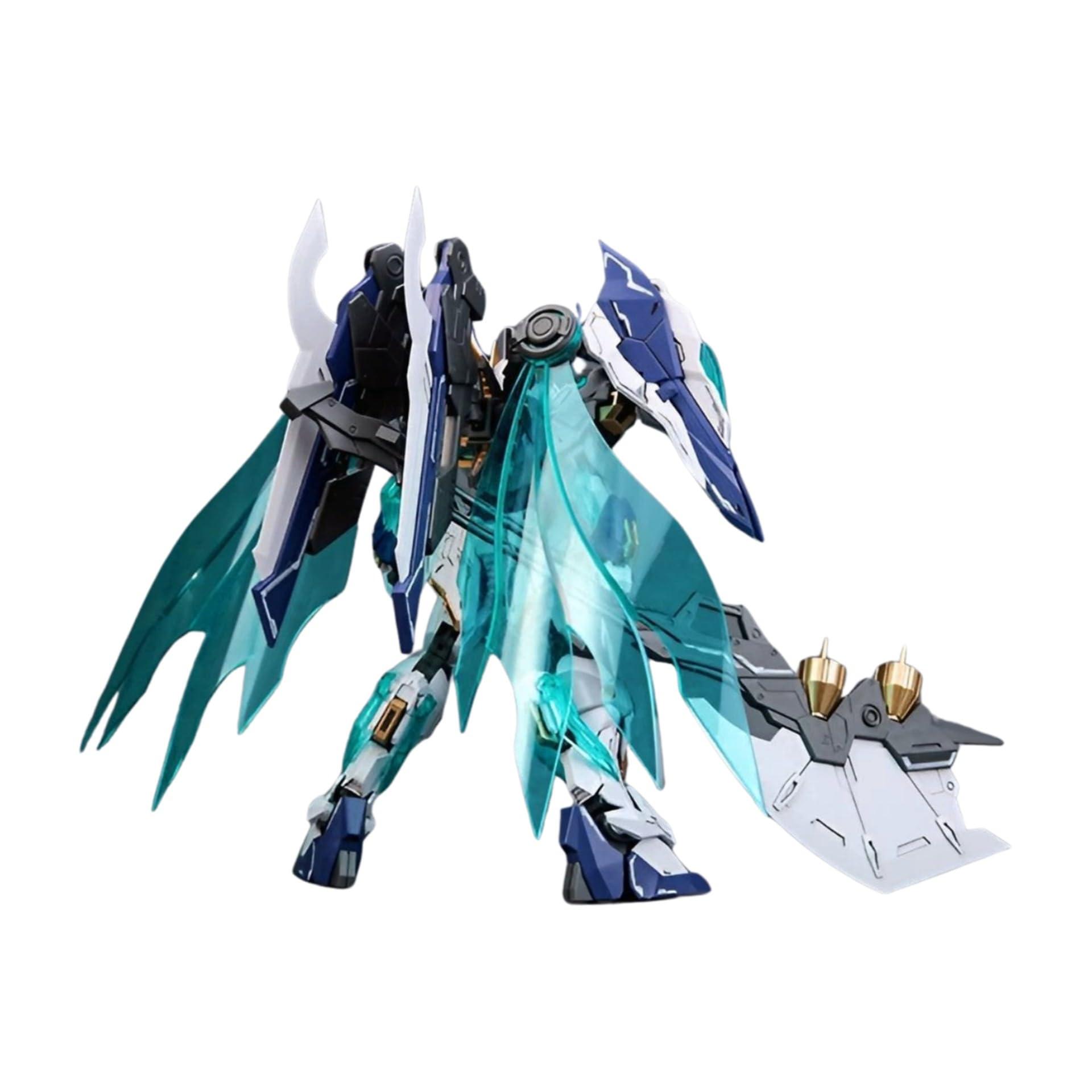 1/144 円卓騎士団 GIANT AXE 巨鳴斧 超ド派手！！クリアパーツに金塗装、大斧&大剣 2000円以下のガンプラRG