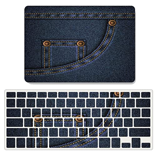 Funda MacBook Pro Retina 15 JZ Carcasa Rígida Modelo A1398 Azul Jeans
