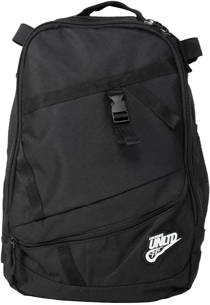 Overtime Black Junior Lacrosse Backpack