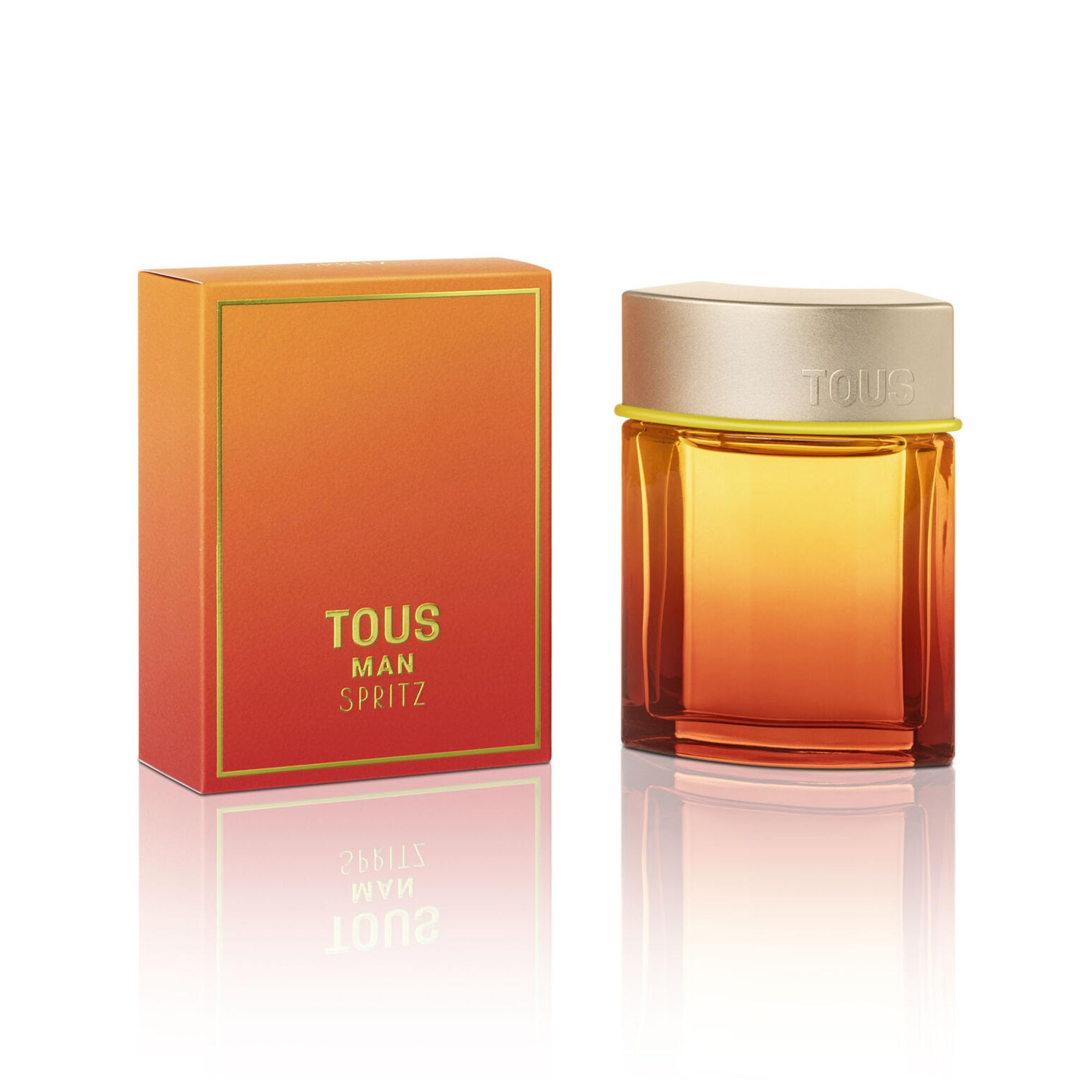 Tous Man Spritz 100 ml, Eau de Toilette da uomo, Profumo legnoso-ambrato, con vaporizzatore
