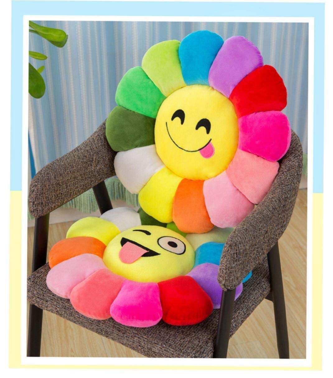 Riftree Velvet Pure Fiber Filling Super Soft Sunflower Cushion Plush Stuffed Toy for Home Party Decoration Set of 2 Pieces (B089CRLVSB) Amazon Price History, Amazon Price Tracker