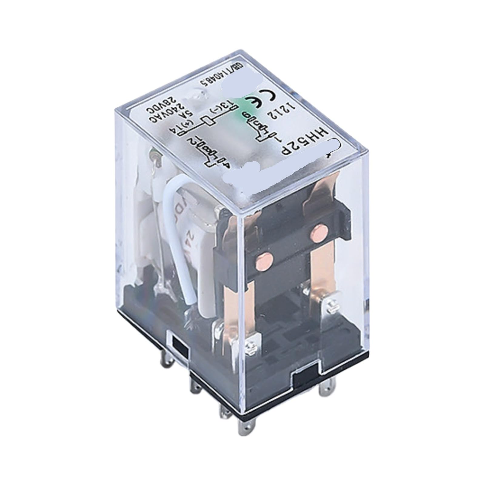 Relais intermédiaire AC110V 5A HH52P pour rénovation de tableau de commande - 3