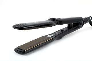 OMEY HAIR STRAIGHTENER CERAMIC 35MM PLATE SIZE IN BLACK FOR WOMEN Pack of 1 (OM_877)