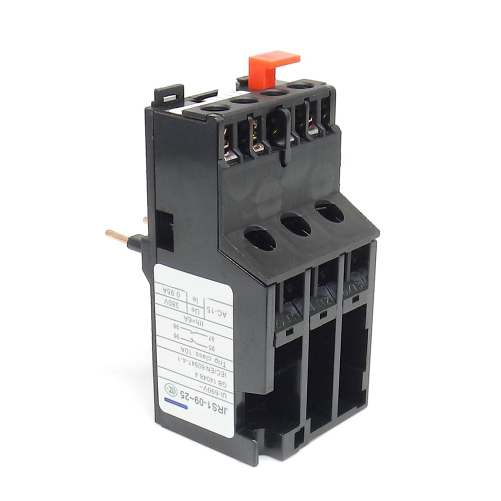 JRS1-09~25/Z Przekaźnik obciążenia termicznego Elektryczny przekaźnik termiczny 0,63 ~ 25A 1 szt. (10-13A)