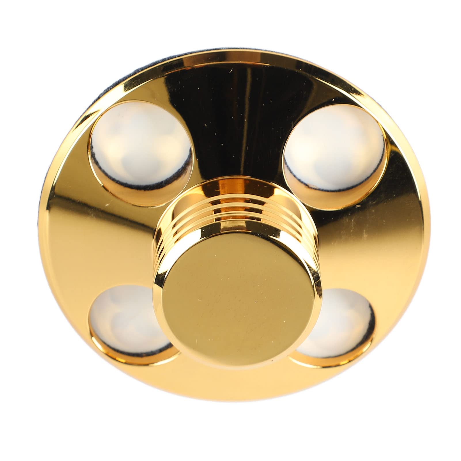 Stabilizzatore di peso per giradischi, morsetto per dischi, stabilizzatore di dischi metallici per la riduzione del rumore, stabilizzazione della velocità fine con struttura in