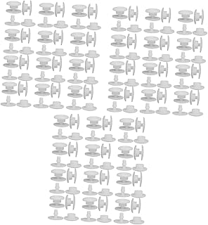 COHEALI Costura Botões De Pressão Botão De Fixação Para Capa Facial Botões De Pressão Para Roupas Fivela Elástica Fixador Máscara Botão De Fixação Proteção Máscara Facial Descartável