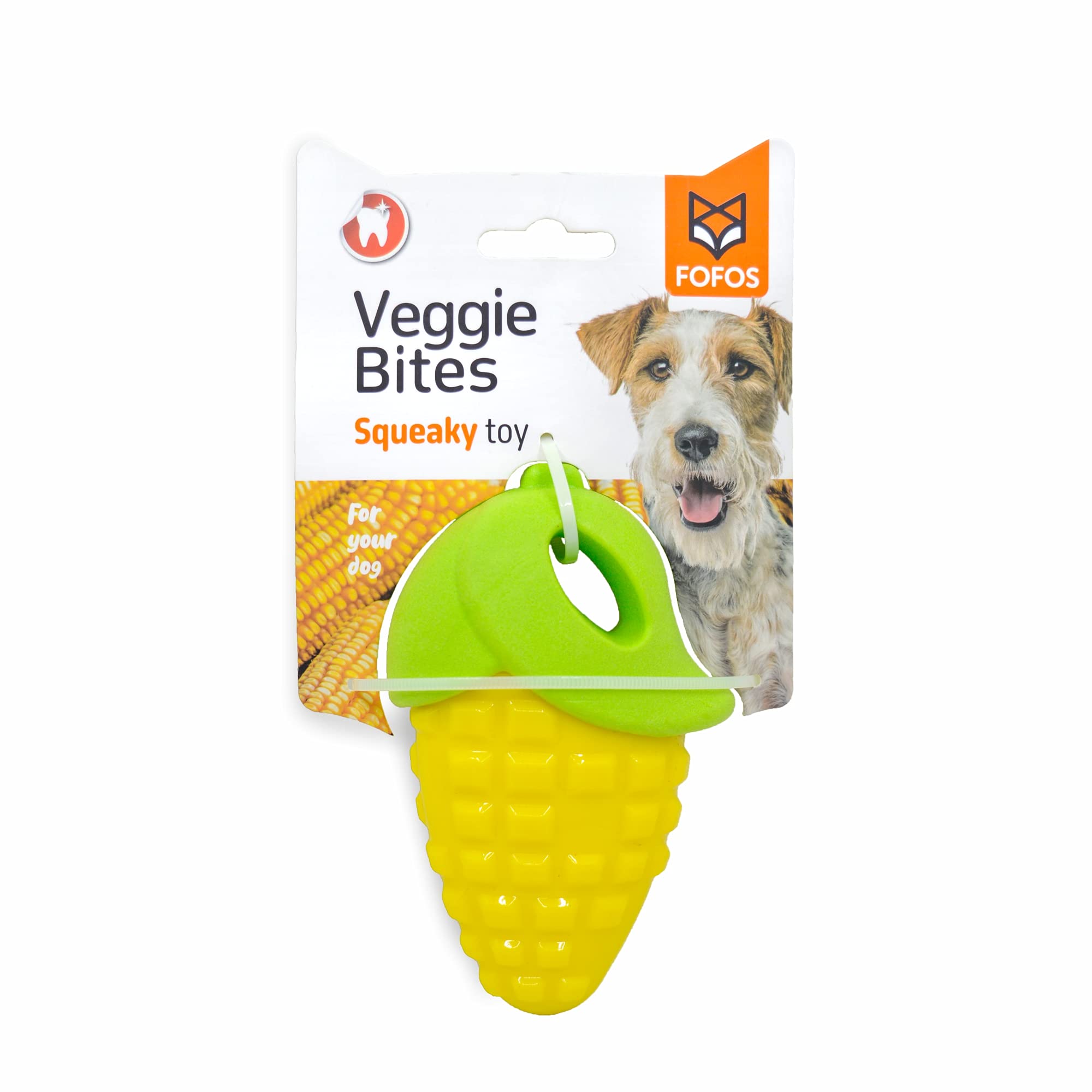 BarkButler x Fofos Vegi-Bites Corn Loud Squeaky Dog Toy, Yellow(S)|X-Small-Small Dogs(0-10kgs)|Good for Teeth&Gums|Floats on Water|Soft Foam&Durable TPR Mix|for All Dog Breeds (B08KHZV22X) Amazon Price History, Amazon Price Tracker