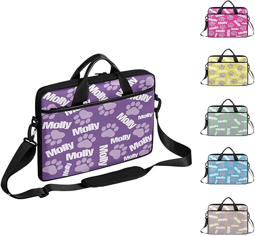 Miniatura 21 de Bolsa personalizada para laptop, bolsa de hombro personalizada para laptop, bolsa de computadora portátil, regalos para familiares y amigos