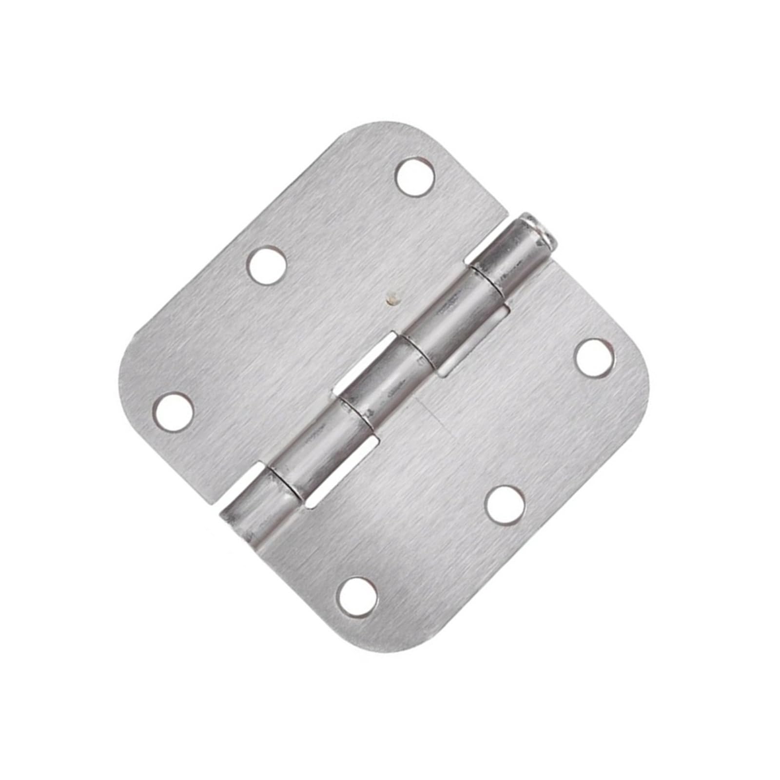 Ujzgbxqvshm Silver Folding Door Hinge,1Pcs Iron Black/ Interior Room Round Sliding Bearing Hinges(Silver)