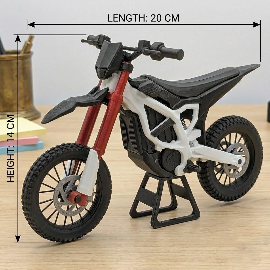 Mini Dirt Bike Model Compatible with Surron Ultra Bee Scale Replica