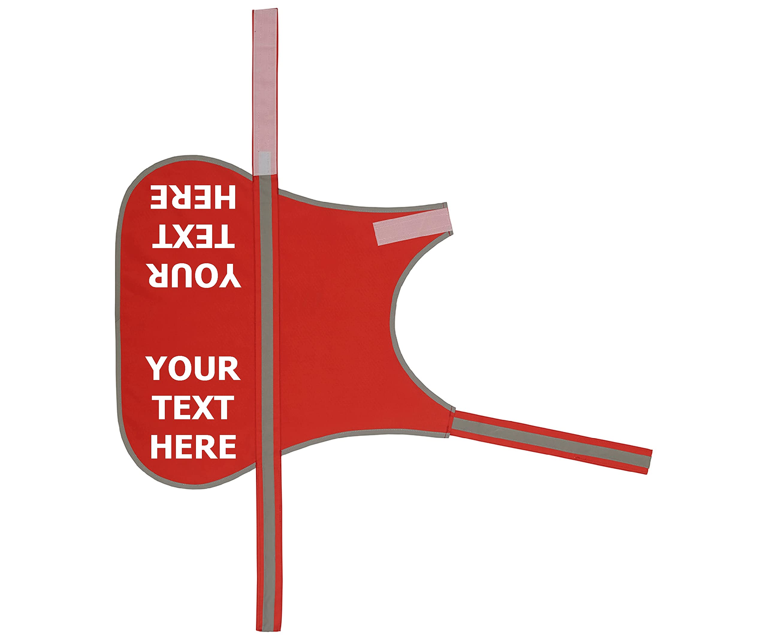Flexi-Print Personalised Dog Coat - Hi Vis Reflective, Service Vest, Nervous Products, Hi Viz, Reactive Warning, Raincoat, Assistance Vest, Walking Accessories