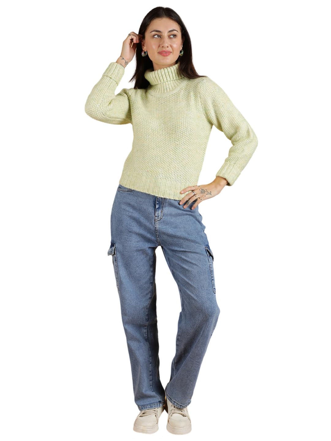 kotty Cotton Blend Modern Womens Sweater-picture-32