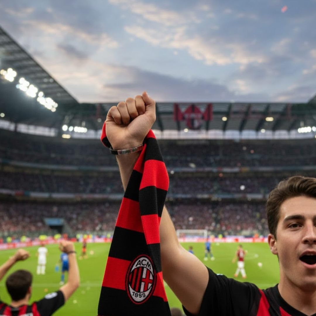 BRACCIALE ROSSO MILAN